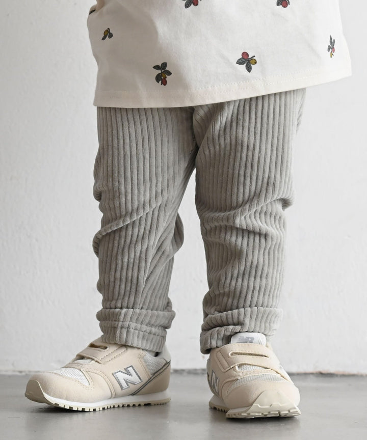 High-Rise Fine Corduroy Leggings