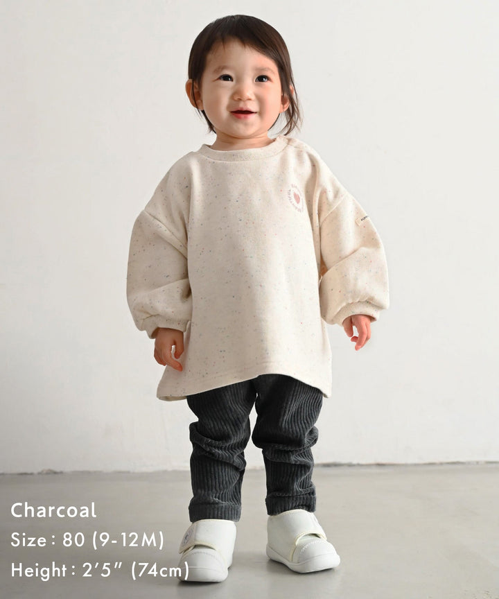 High-Rise Fine Corduroy Leggings