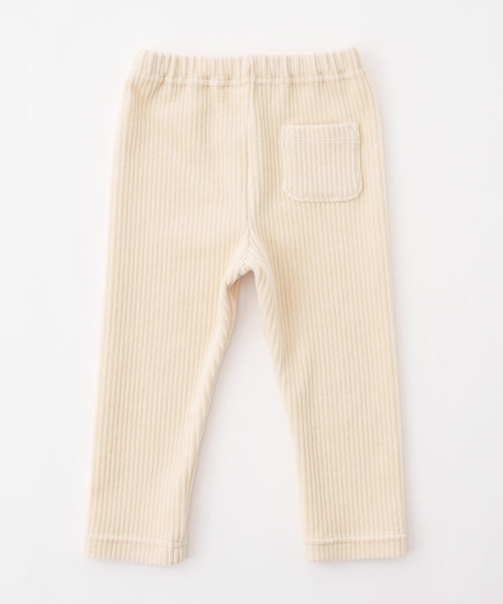 High-Rise Fine Corduroy Leggings