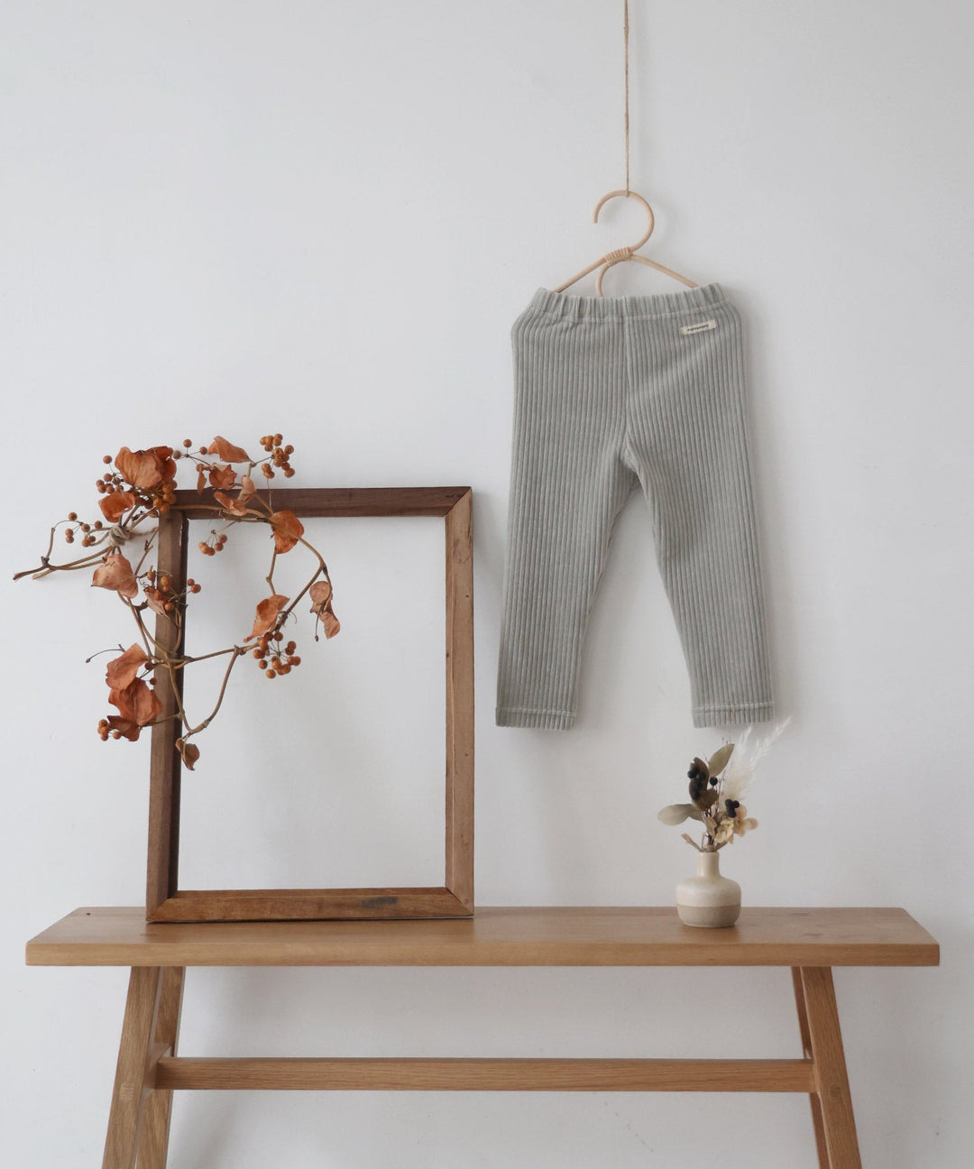 High-Rise Fine Corduroy Leggings