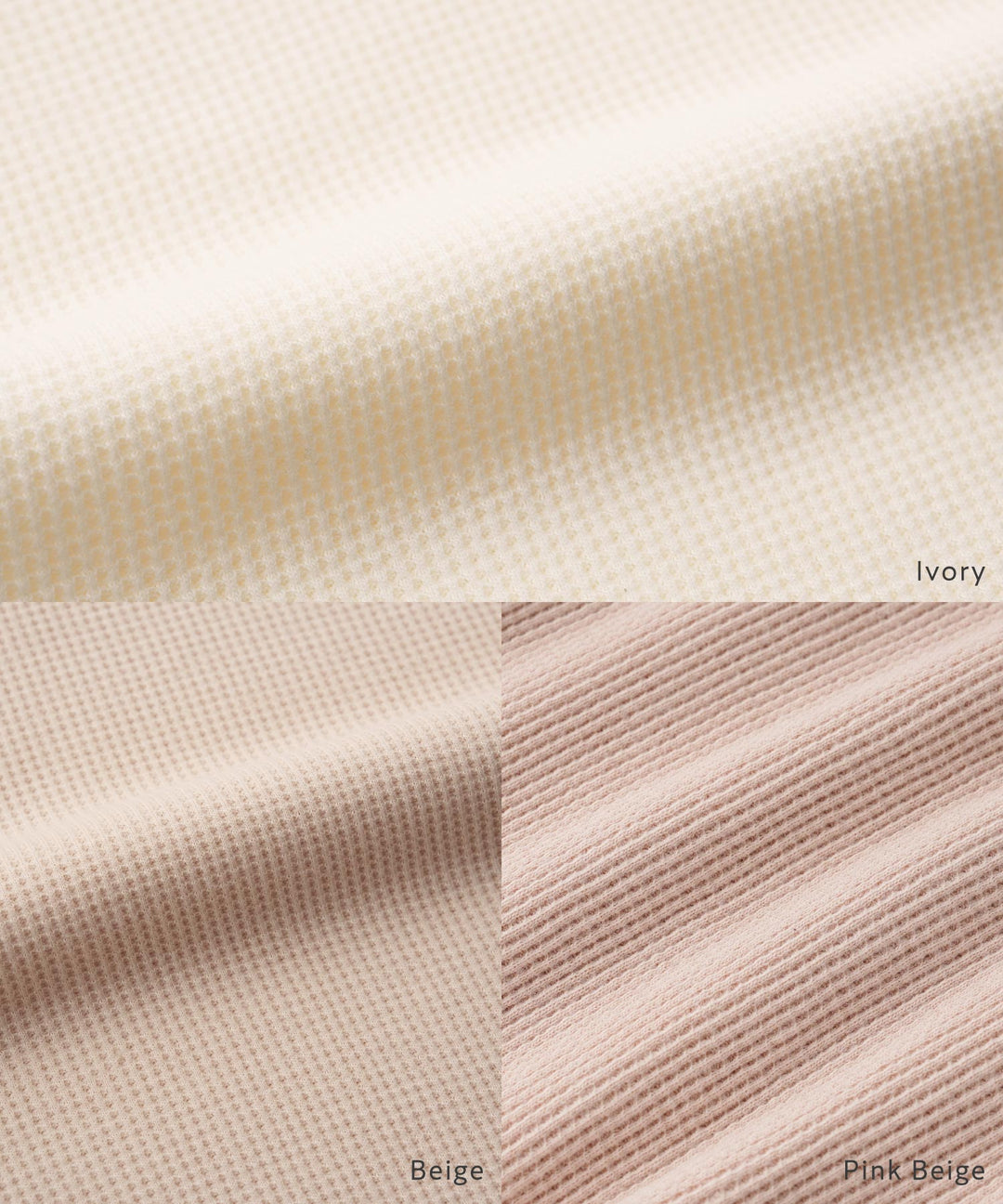 Long-Sleeve Waffle Romper with Bonnet