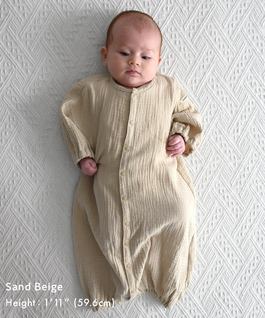 2-Way Double Gauze Coverall Romper
