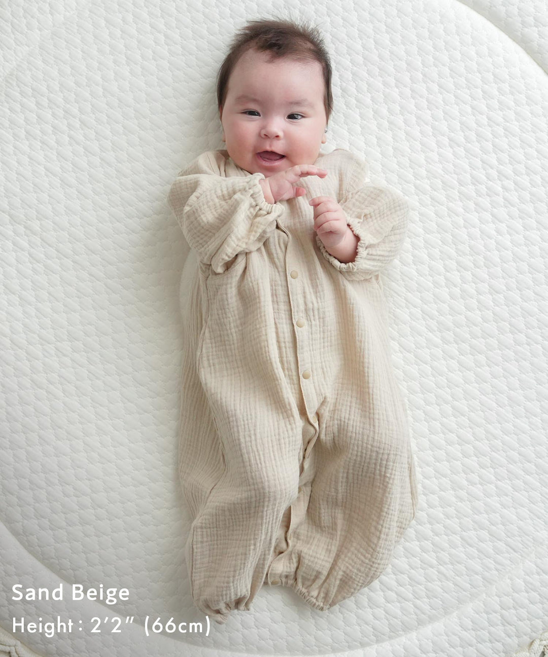 2-Way Double Gauze Coverall Romper