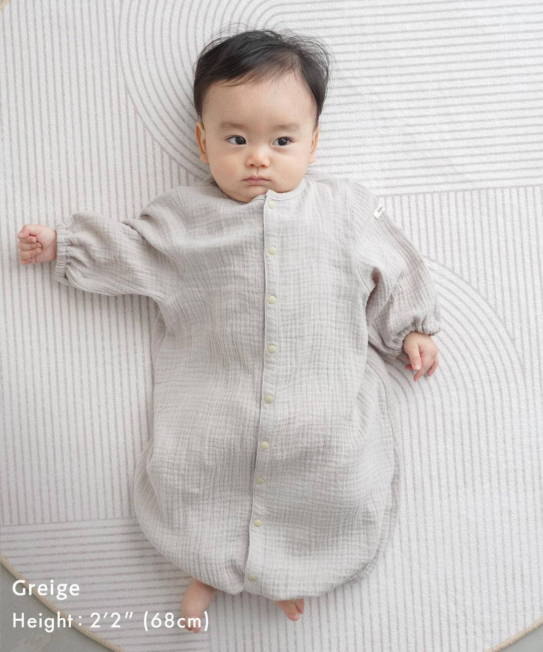 2-Way Double Gauze Coverall Romper