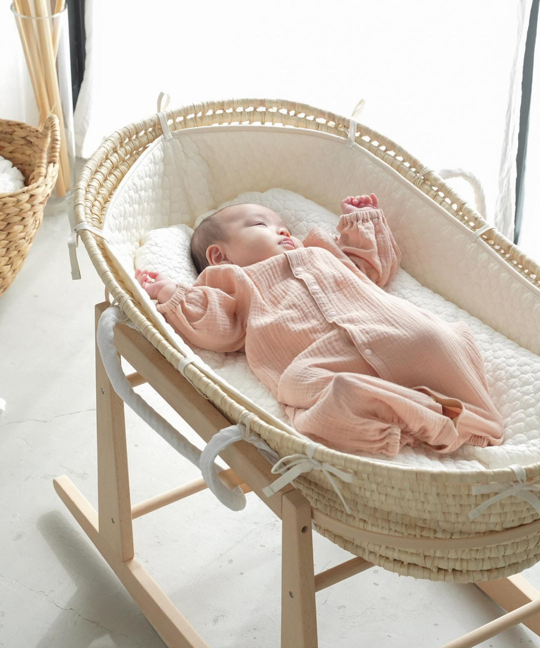 2-Way Double Gauze Coverall Romper