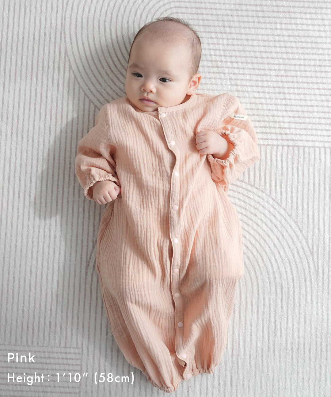 2-Way Double Gauze Coverall Romper