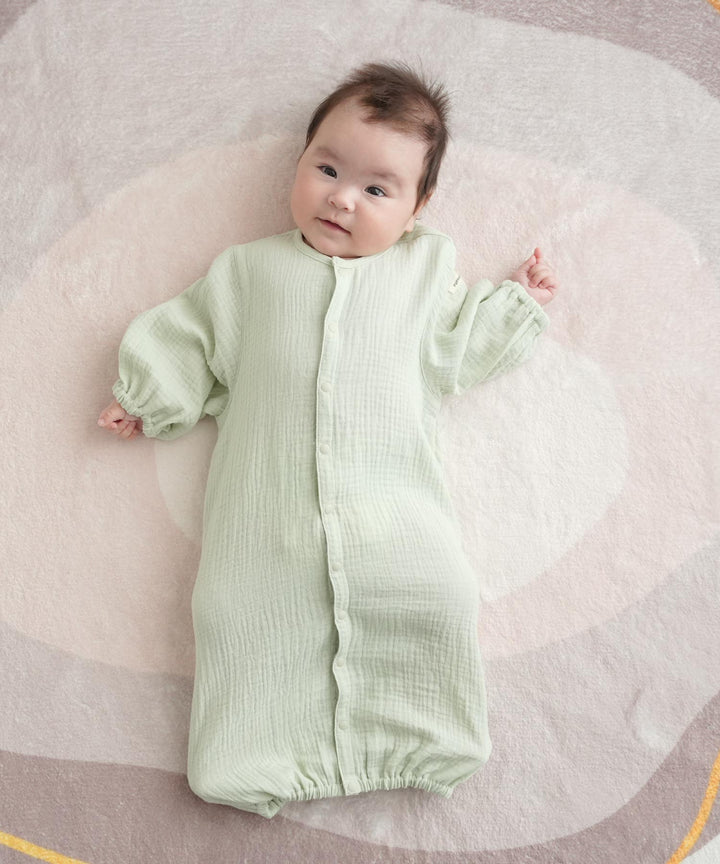 2-Way Double Gauze Coverall Romper