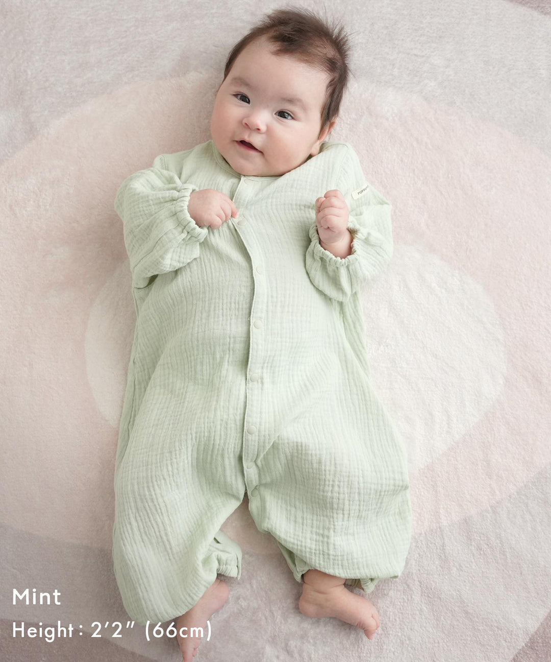 2-Way Double Gauze Coverall Romper