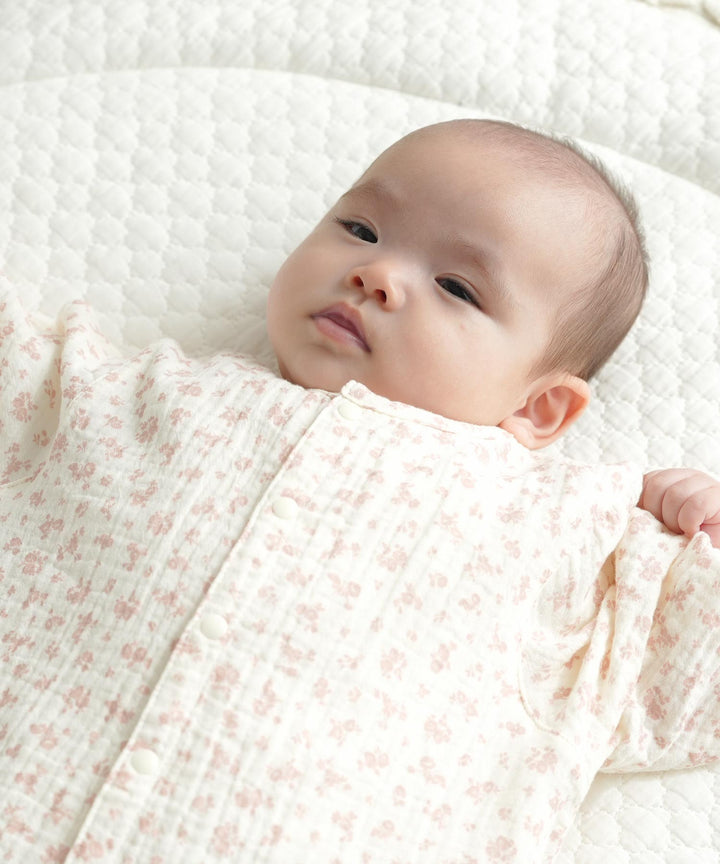 2-Way Double Gauze Coverall Romper