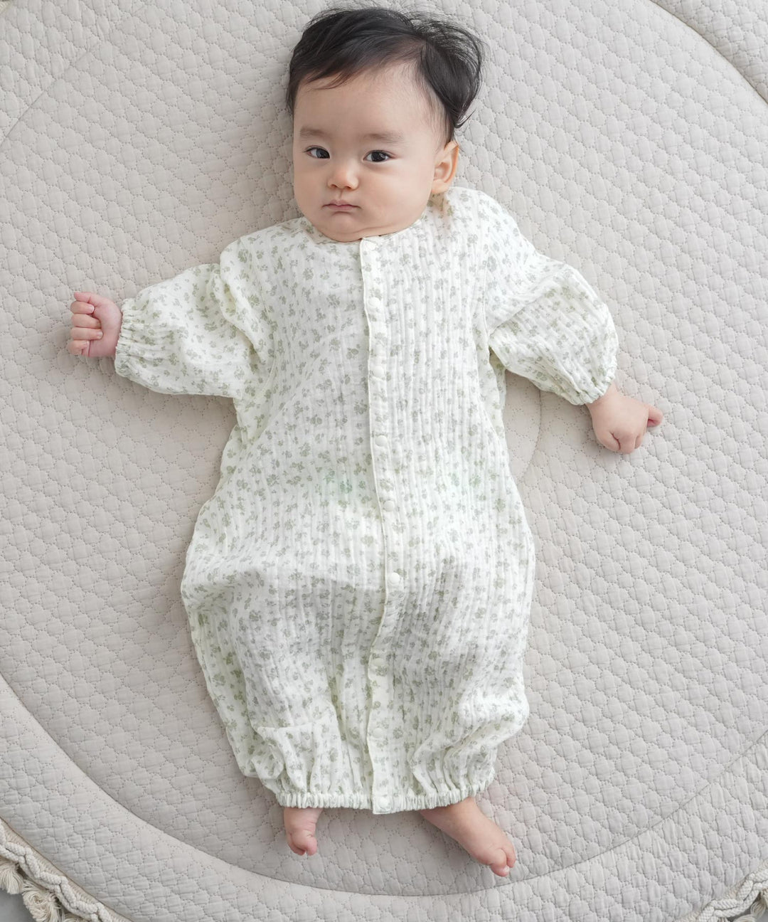 2-Way Double Gauze Coverall Romper