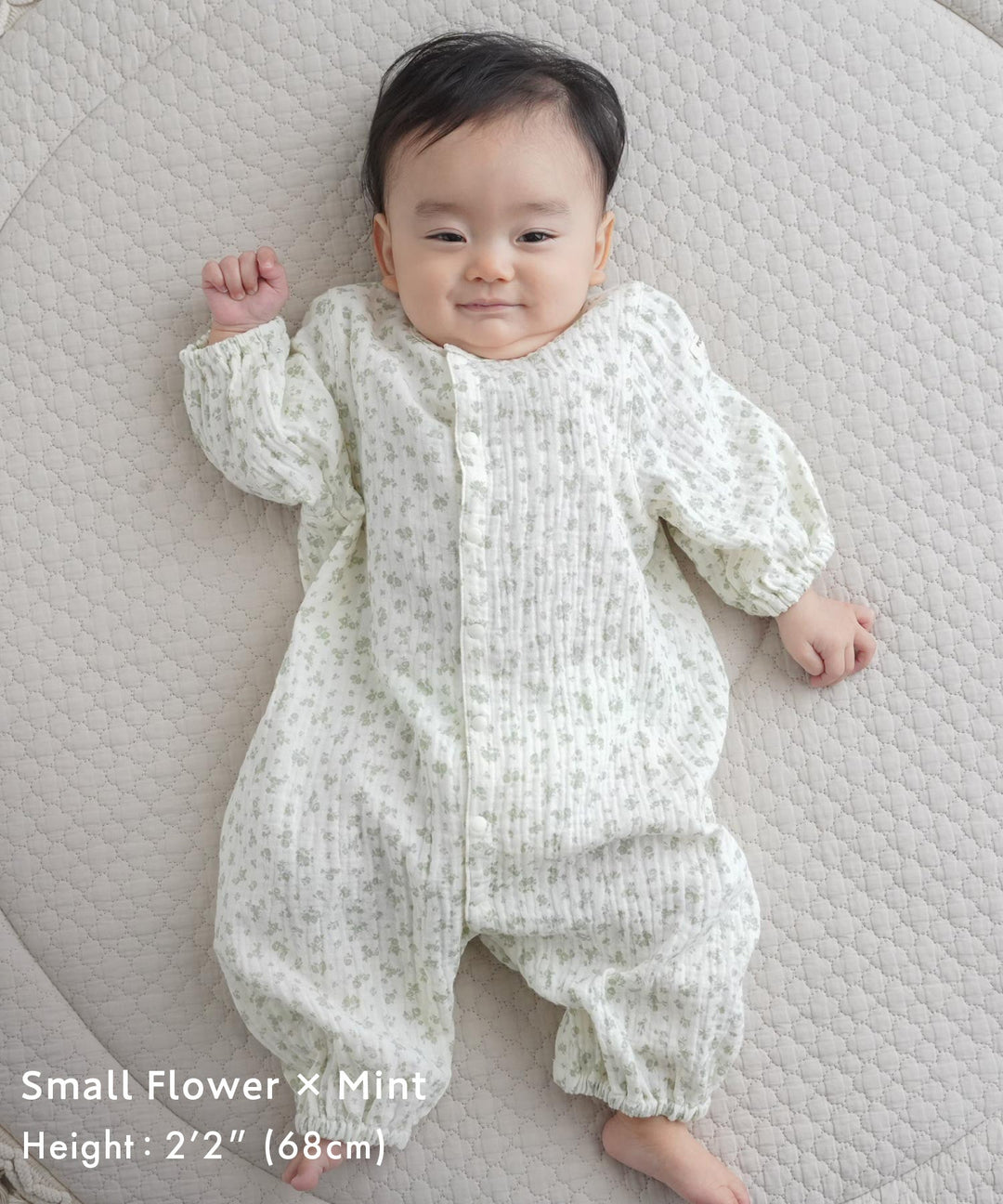 2-Way Double Gauze Coverall Romper