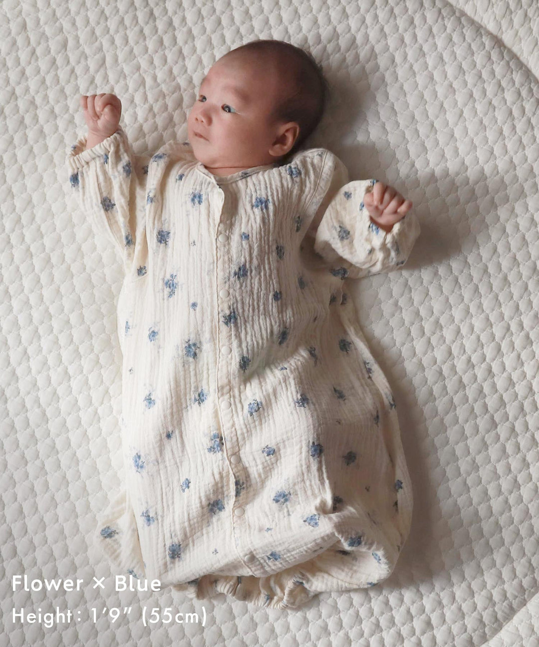 2-Way Double Gauze Coverall Romper