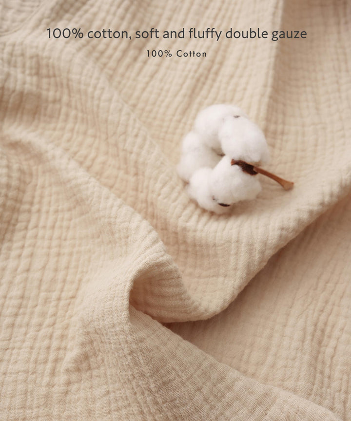 2-Way Double Gauze Coverall Romper