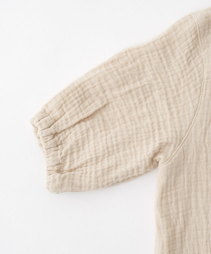 2-Way Double Gauze Coverall Romper