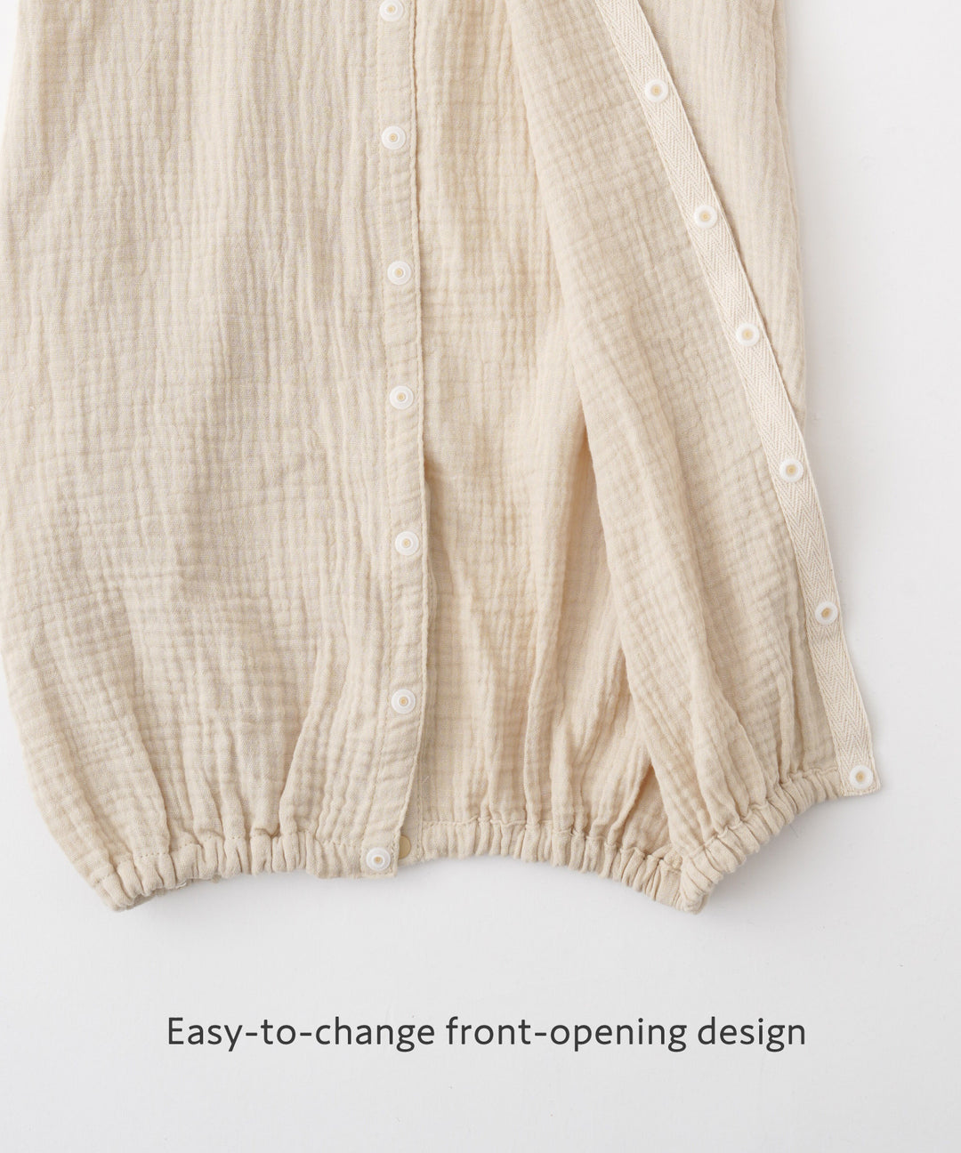 2-Way Double Gauze Coverall Romper