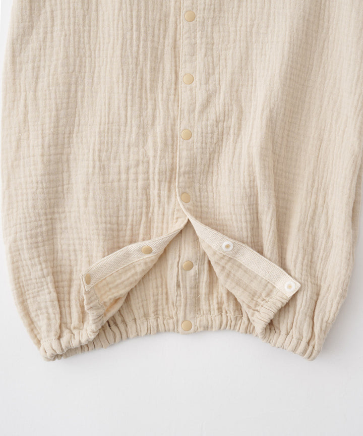 2-Way Double Gauze Coverall Romper