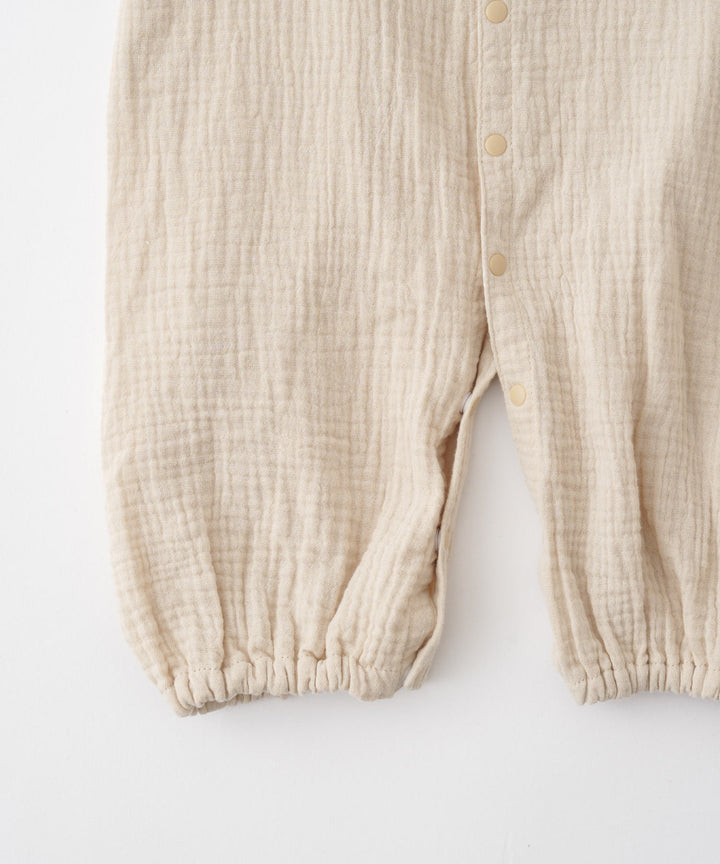 2-Way Double Gauze Coverall Romper