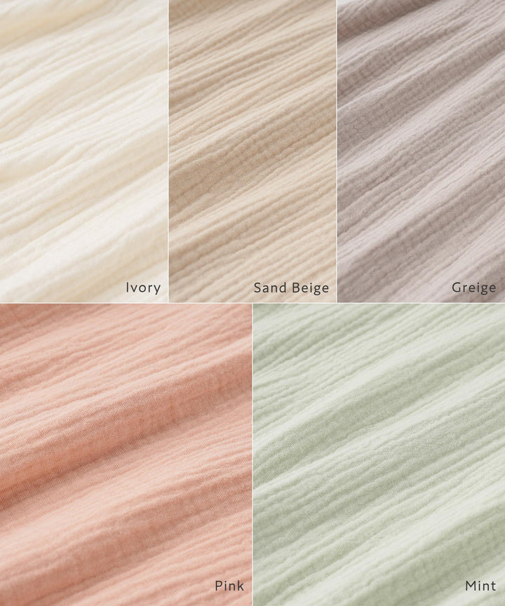 2-Way Double Gauze Coverall Romper