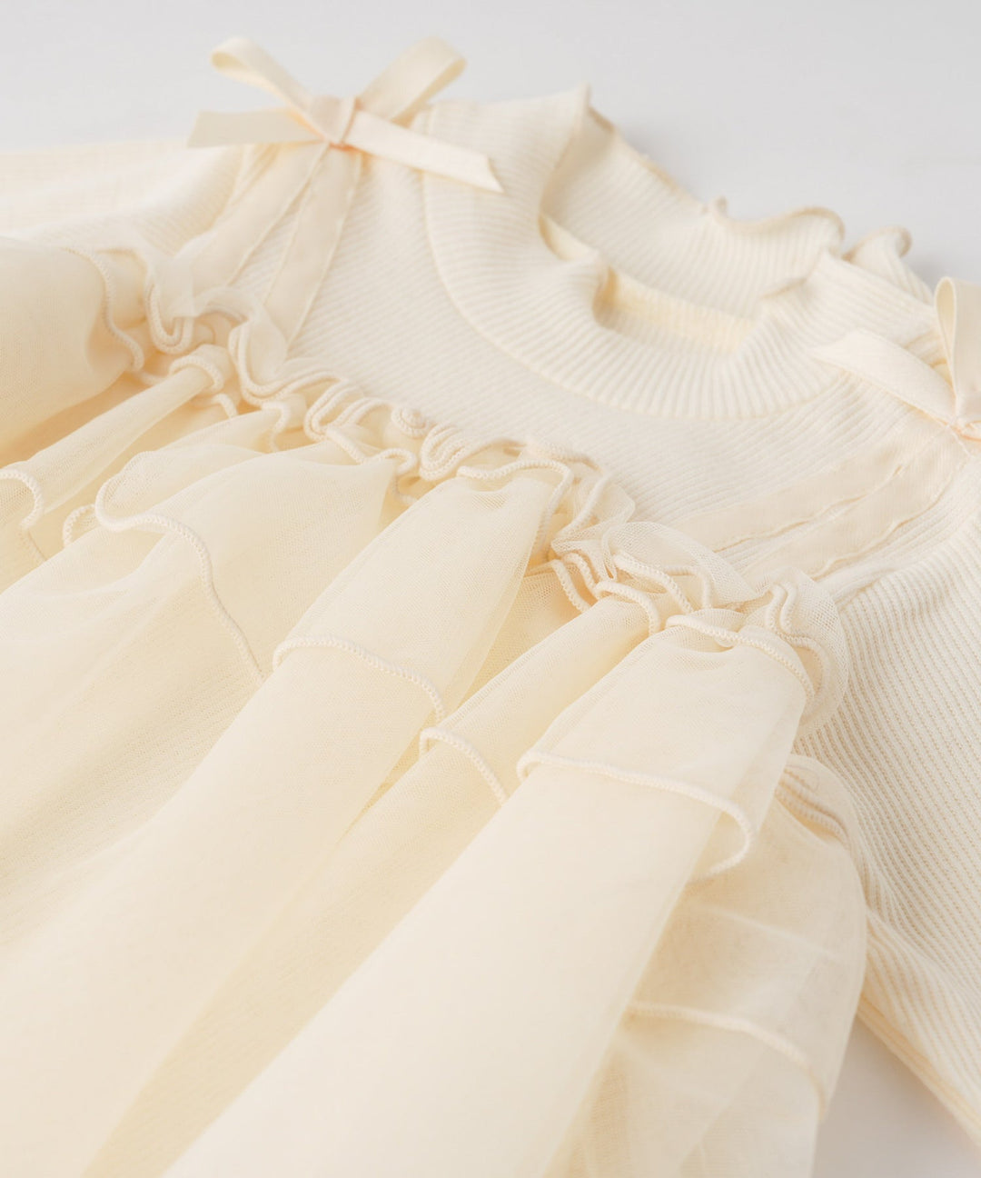 Tulle Frill One-Piece Romper