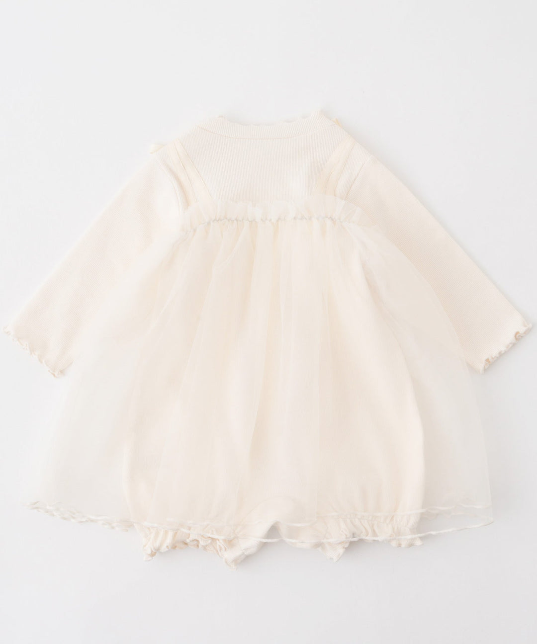 Tulle Frill One-Piece Romper