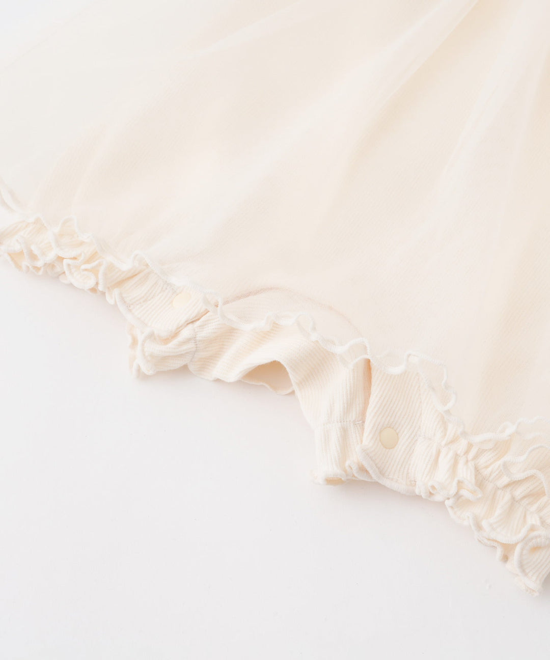 Tulle Frill One-Piece Romper