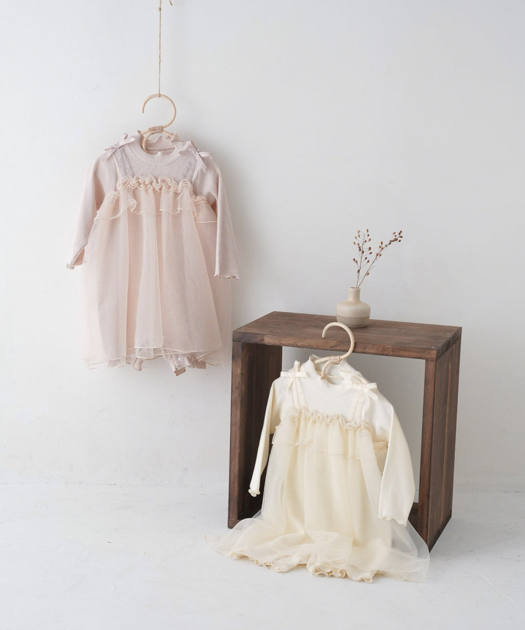 Tulle Frill One-Piece Romper