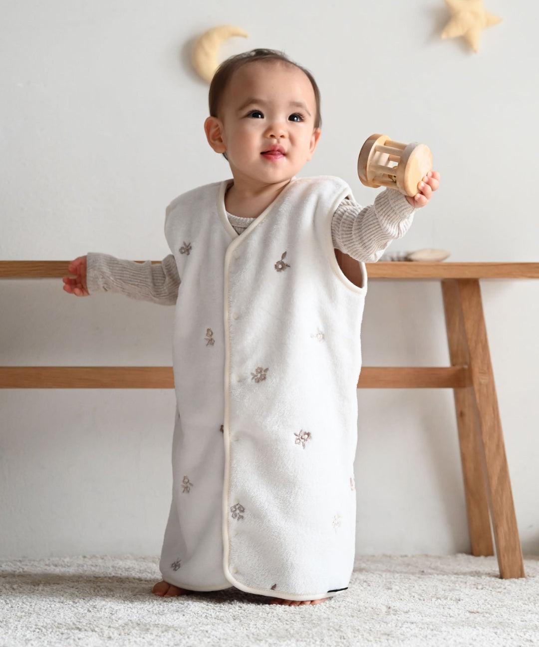 Wearable Blanket (Flannel × Gauze)