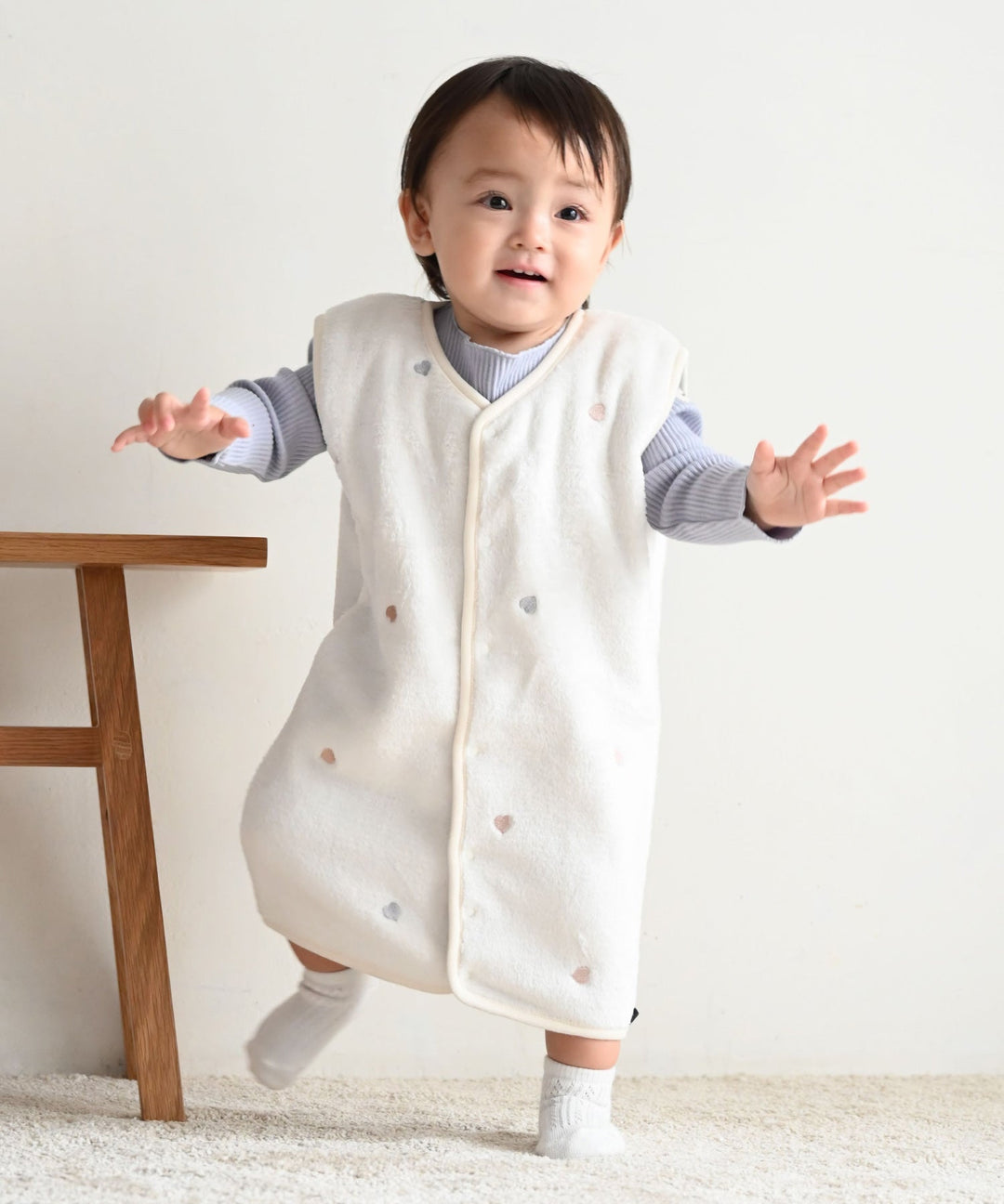 Wearable Blanket (Flannel × Gauze)