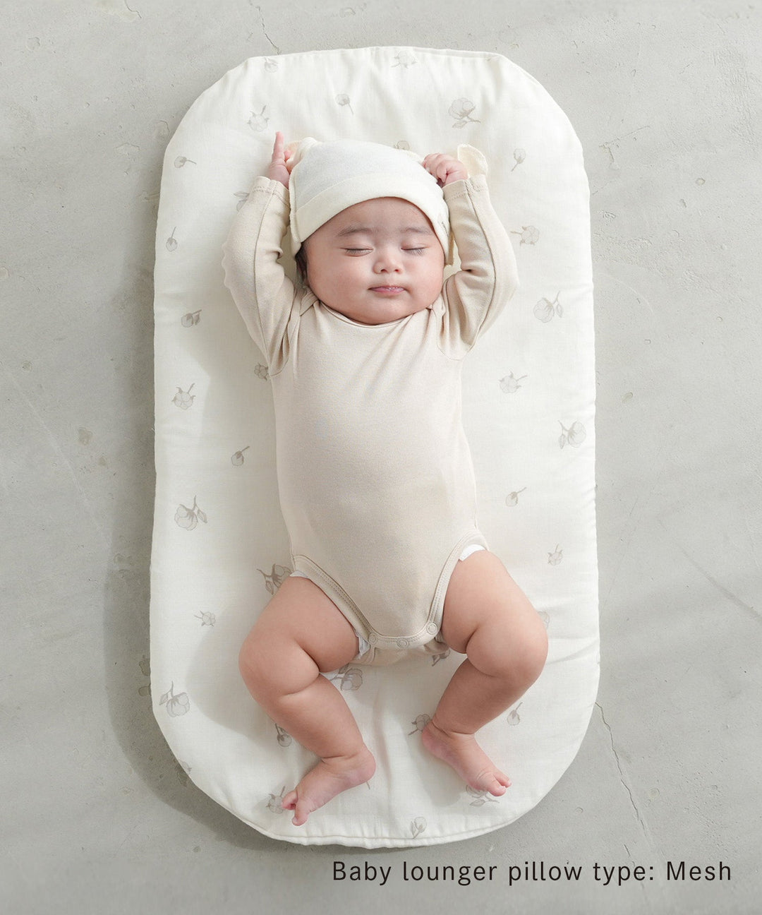 [Made in Japan] Baby Lounger Pillow (Double Gauze)