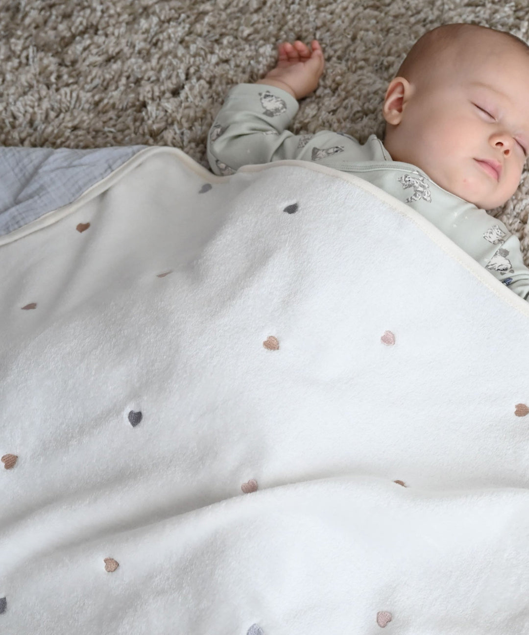 Baby Blanket (Flannel × Gauze)