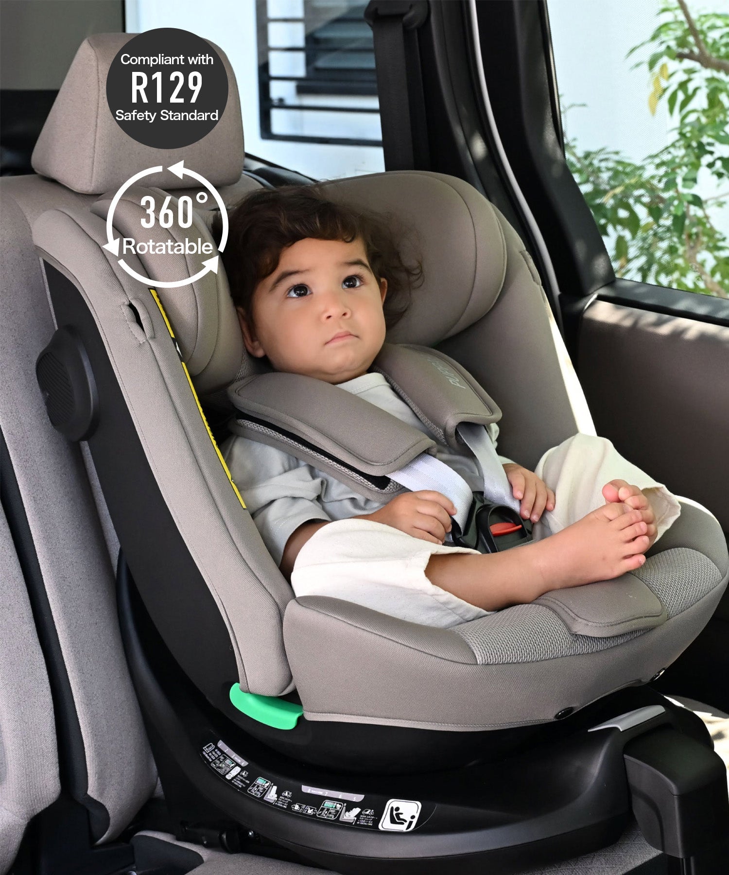 360° Swivel] ISOFIX Child Car Safety Seat – PUPPAPUPO OFFICIAL STORE