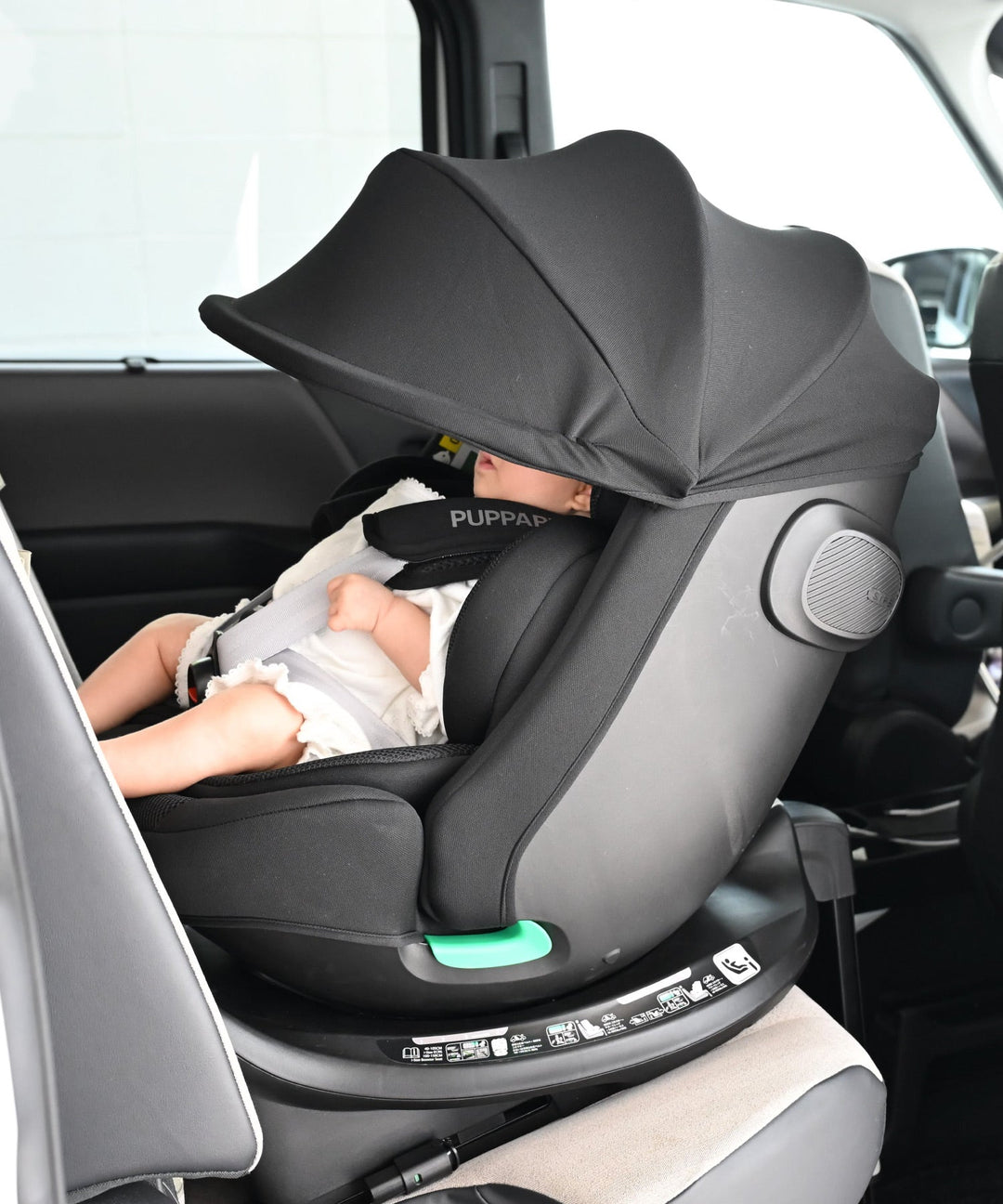 [หมุนได้ 360°] เบาะนิรภัยสำหรับเด็กในรถยนต์ระบบ ISOFIX