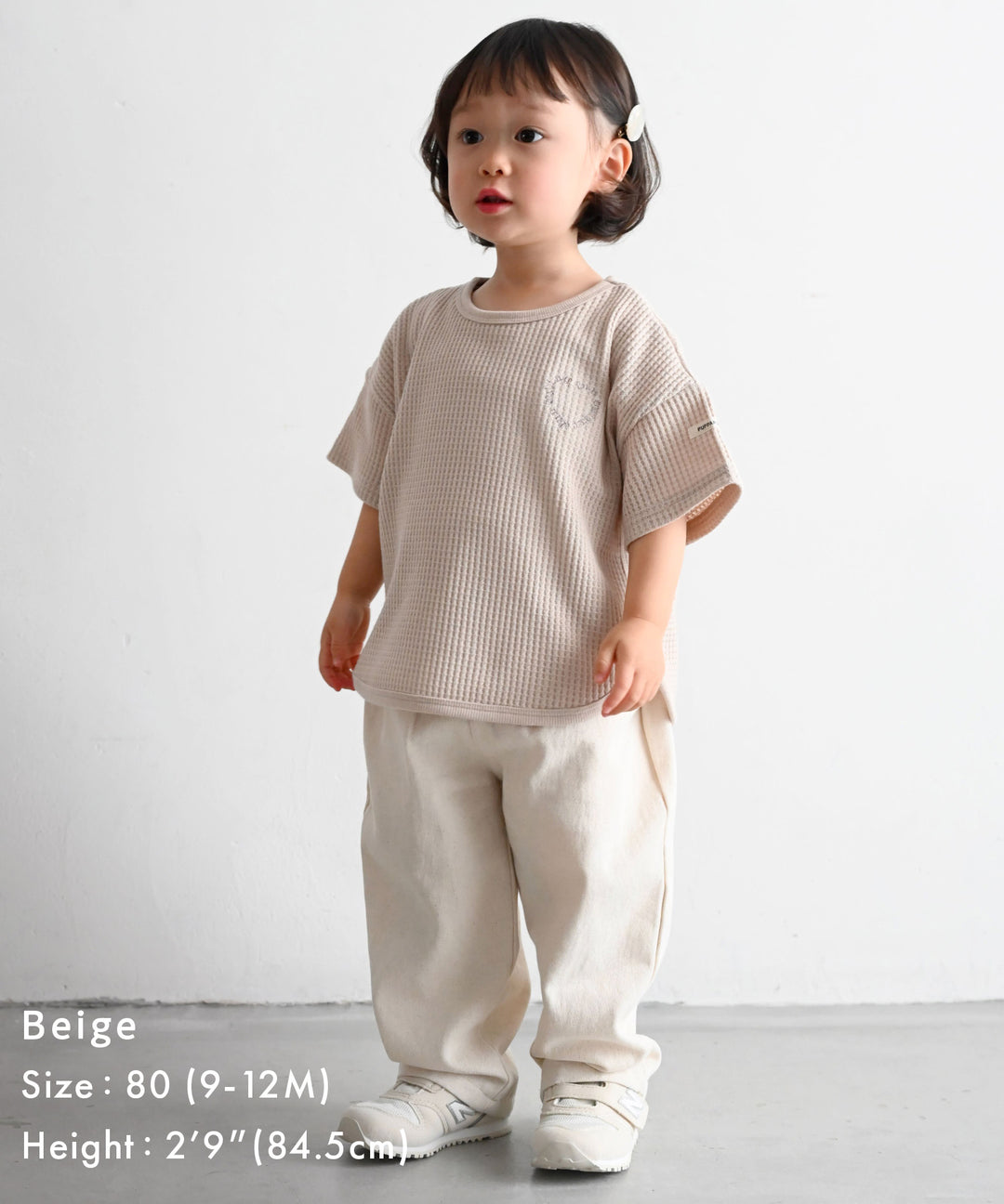 羅紋圓 નીચે 短袖格子 T 恤