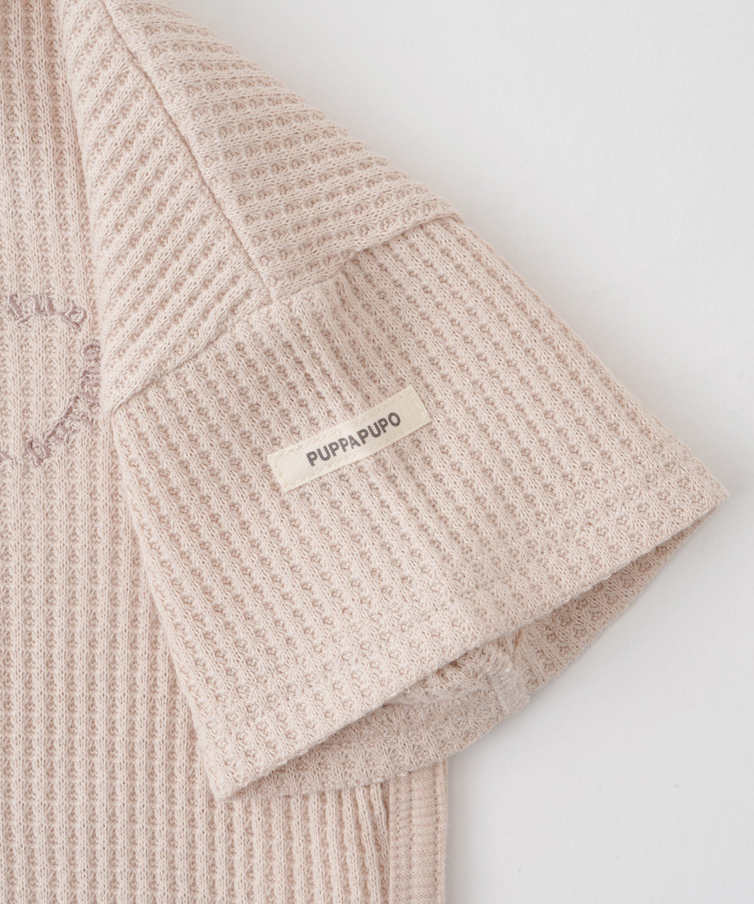 羅紋圓 નીચે 短袖格子 T 恤