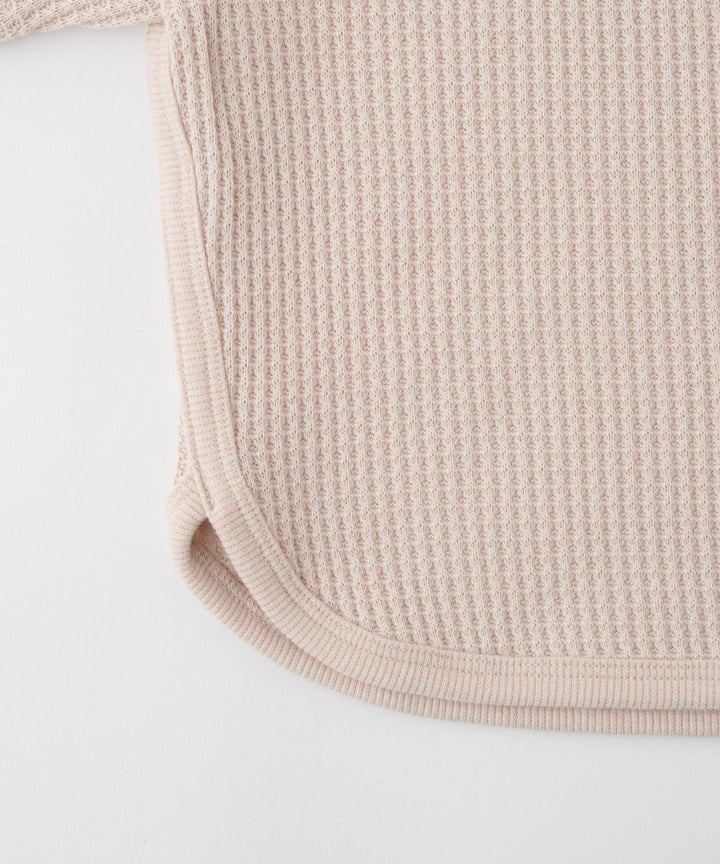 羅紋圓 નીચે 短袖格子 T 恤