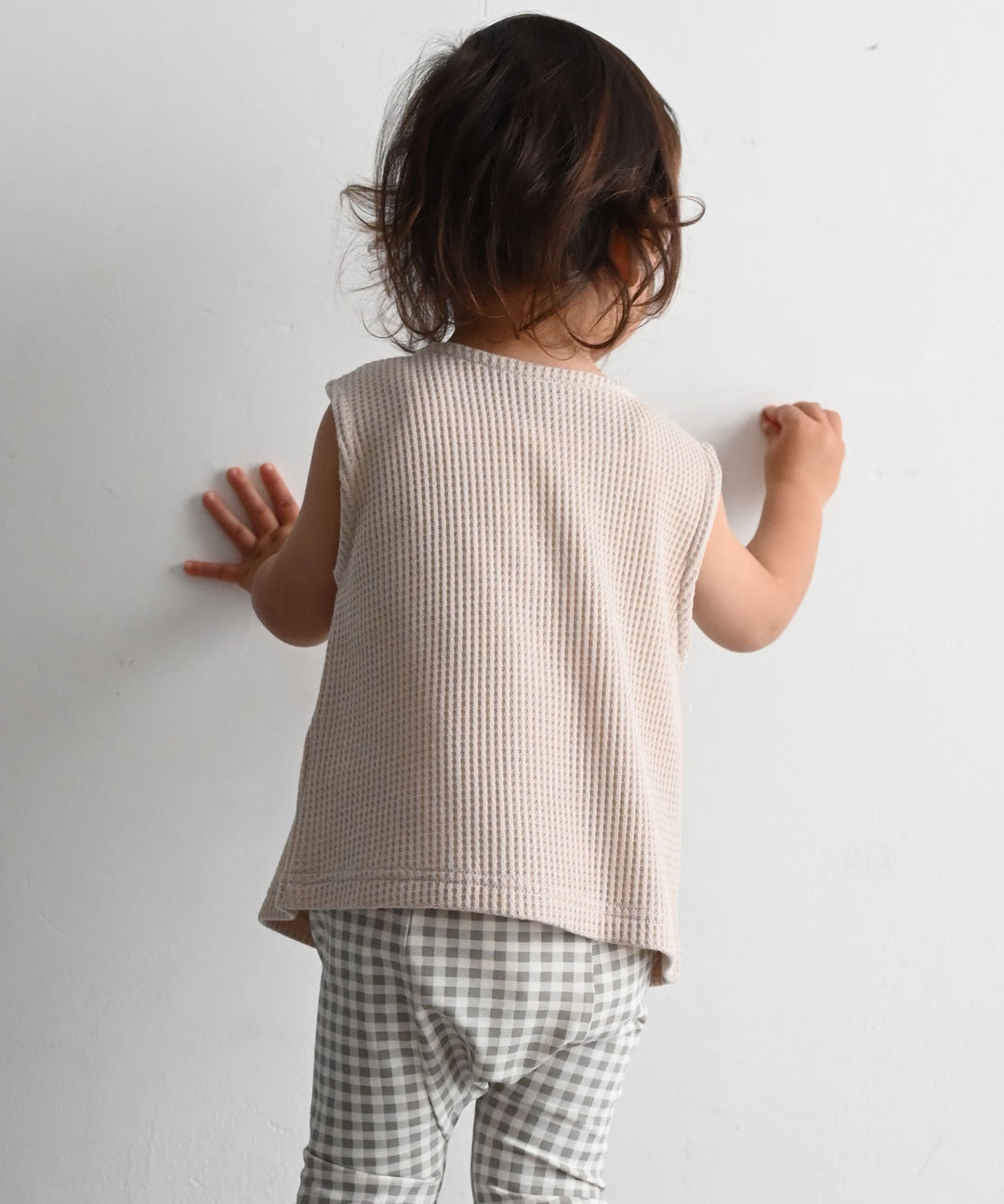 2-Way Front & Back Sleeveless Waffle Top