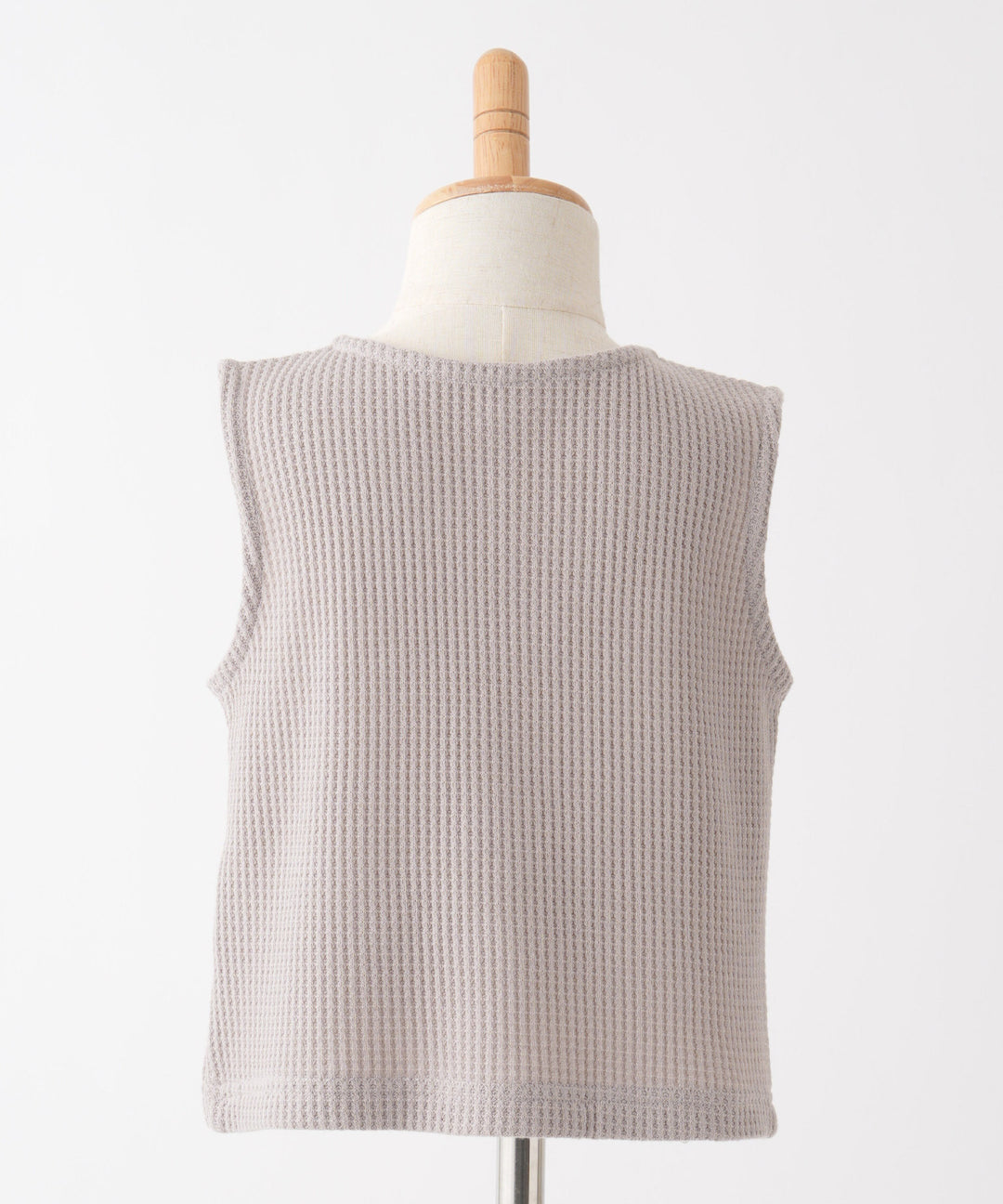 2-Way Front & Back Sleeveless Waffle Top