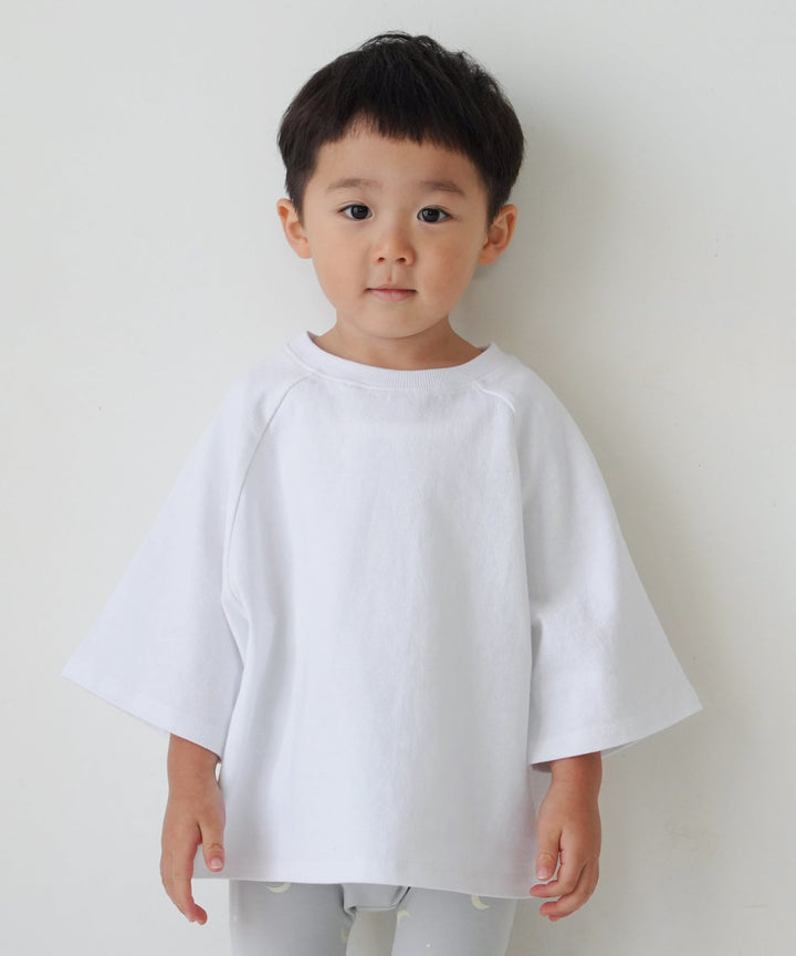 Heavyweight Cotton Raglan 3/4-Sleeve T-Shirt