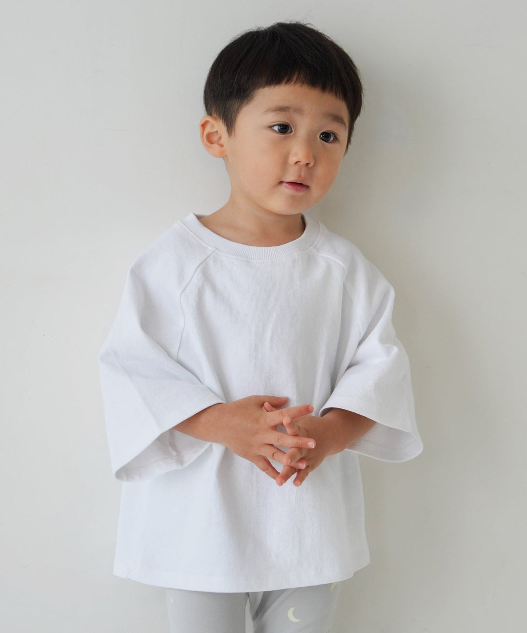 Heavyweight Cotton Raglan 3/4-Sleeve T-Shirt