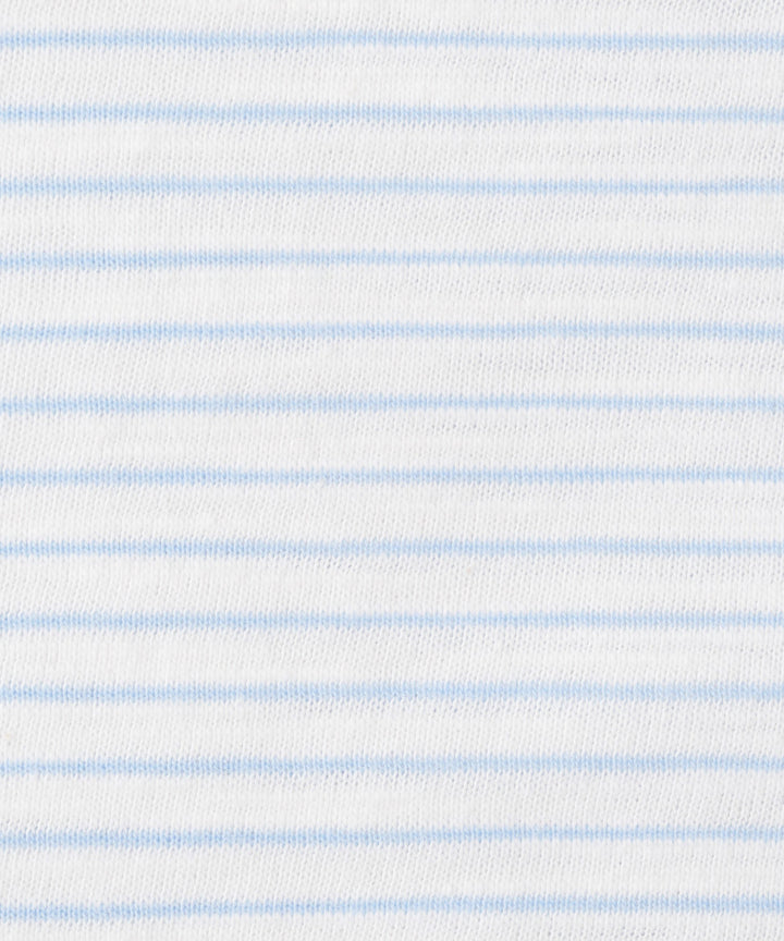 羅紋短袖條紋T恤