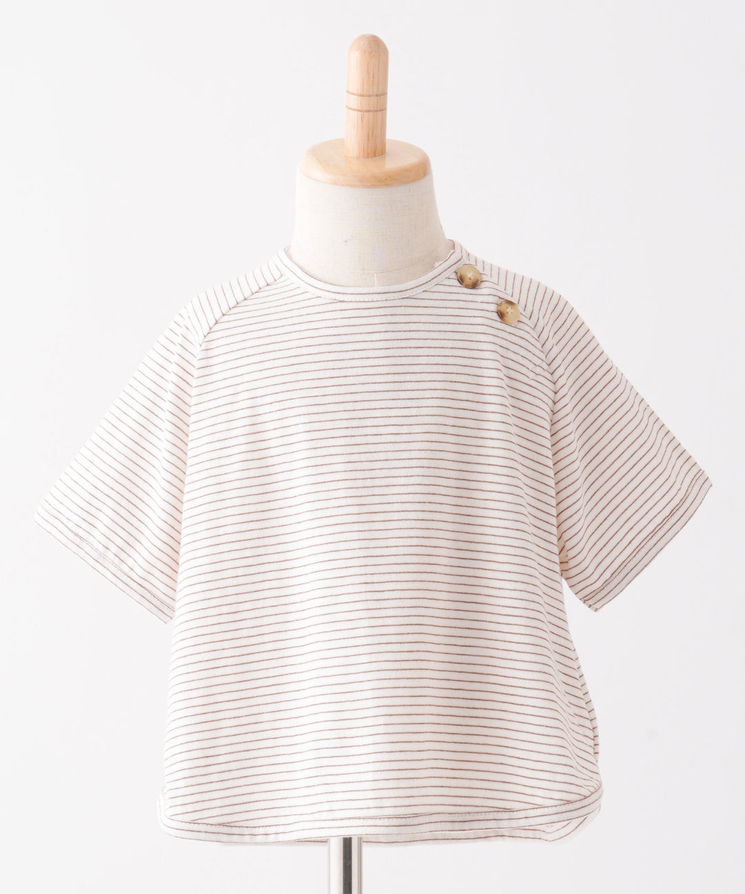 羅紋短袖條紋T恤