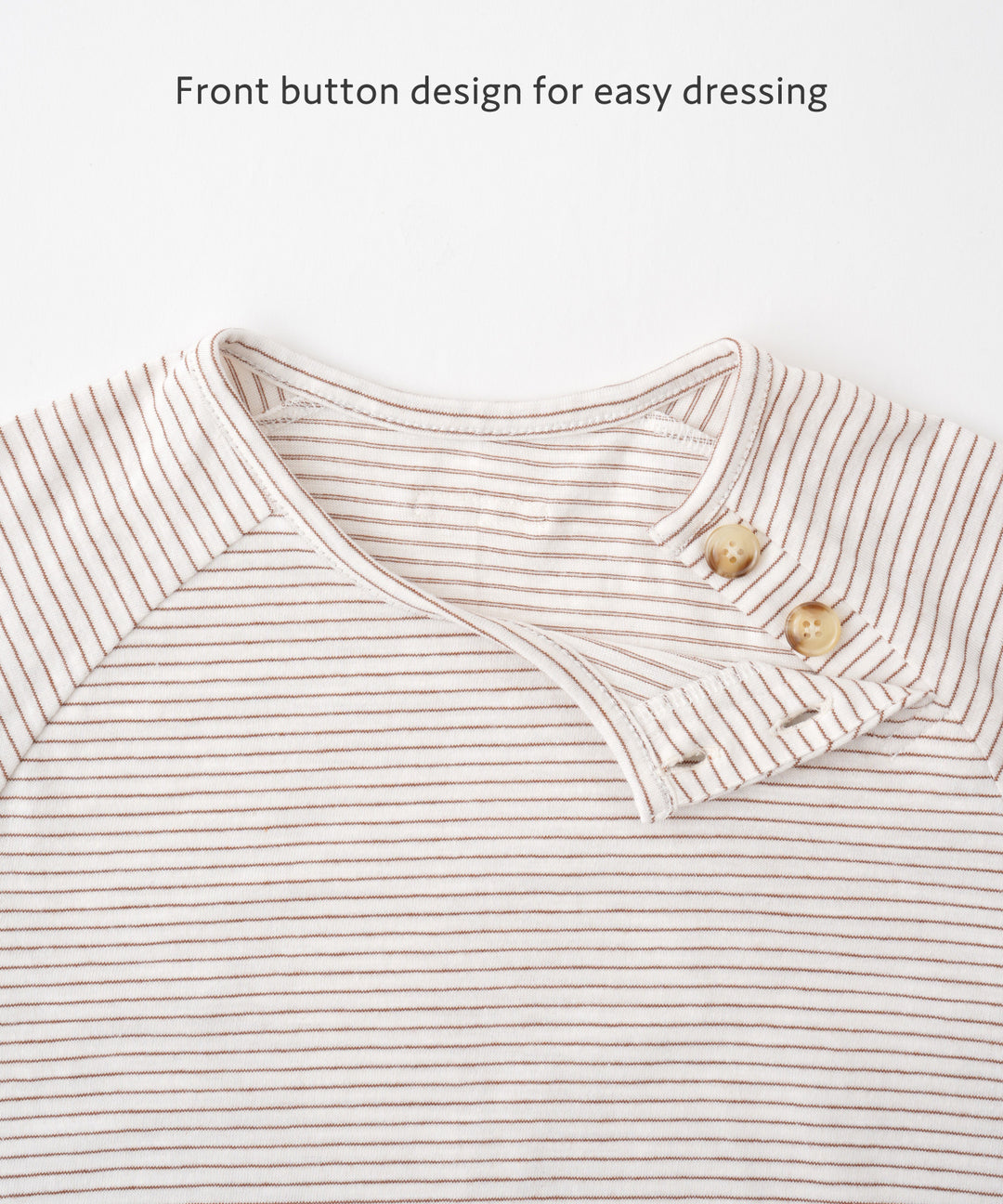 羅紋短袖條紋T恤