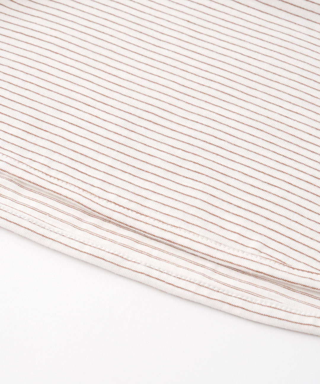 羅紋短袖條紋T恤