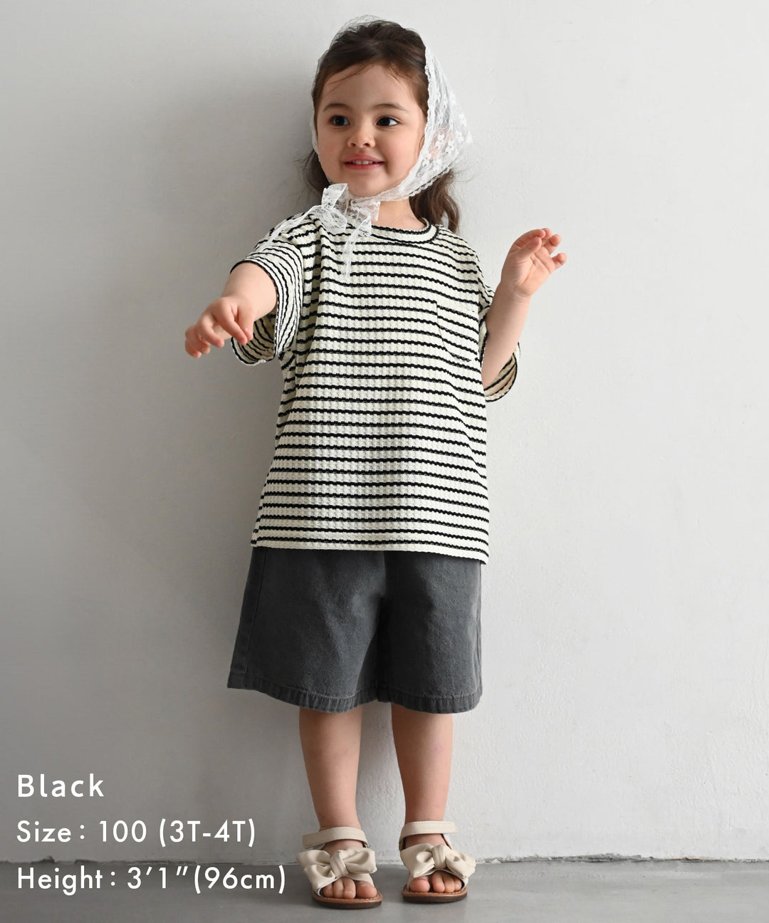 Crew-Neck Short-Sleeve Waffle T-Shirt
