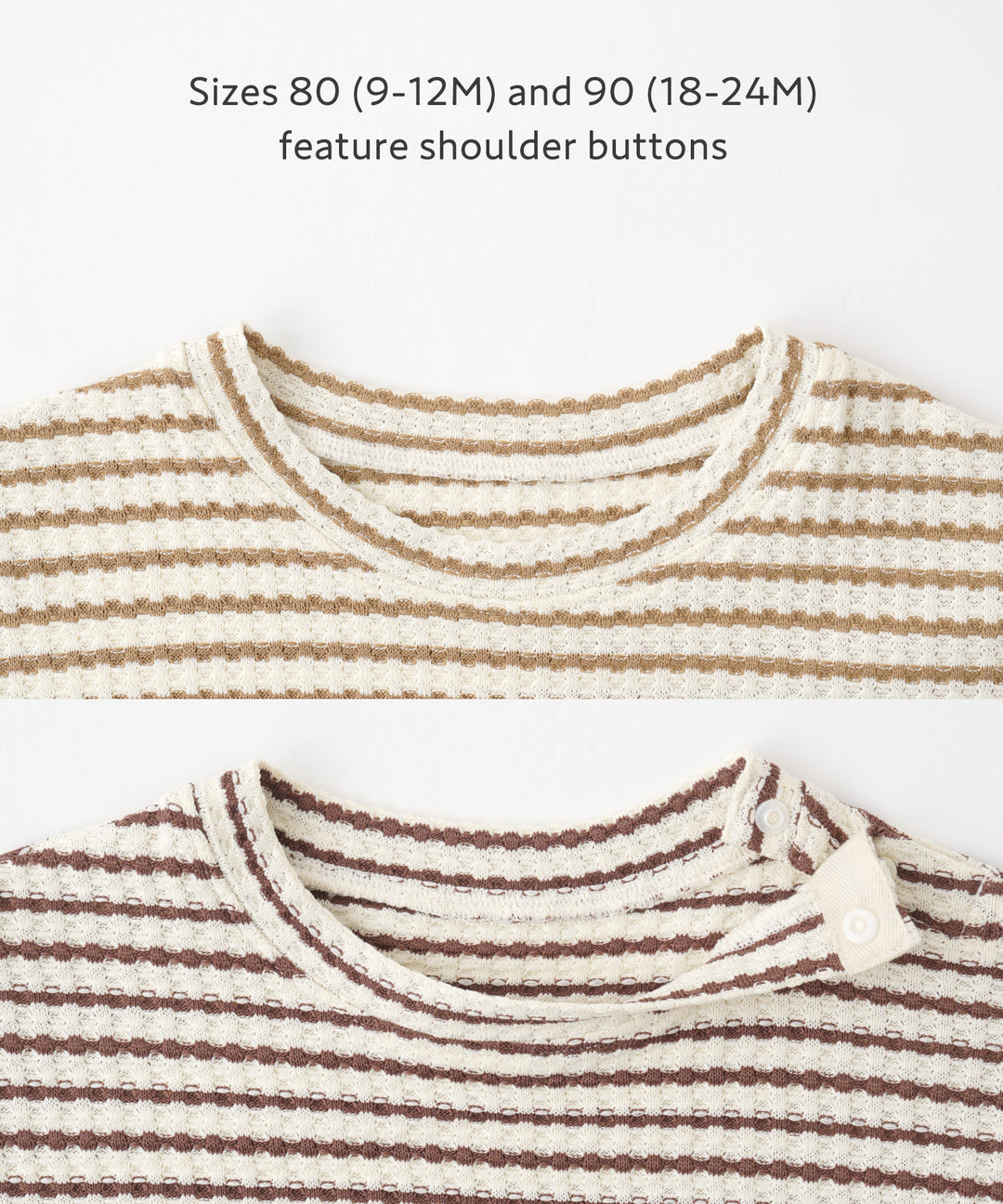 Crew-Neck Short-Sleeve Waffle T-Shirt