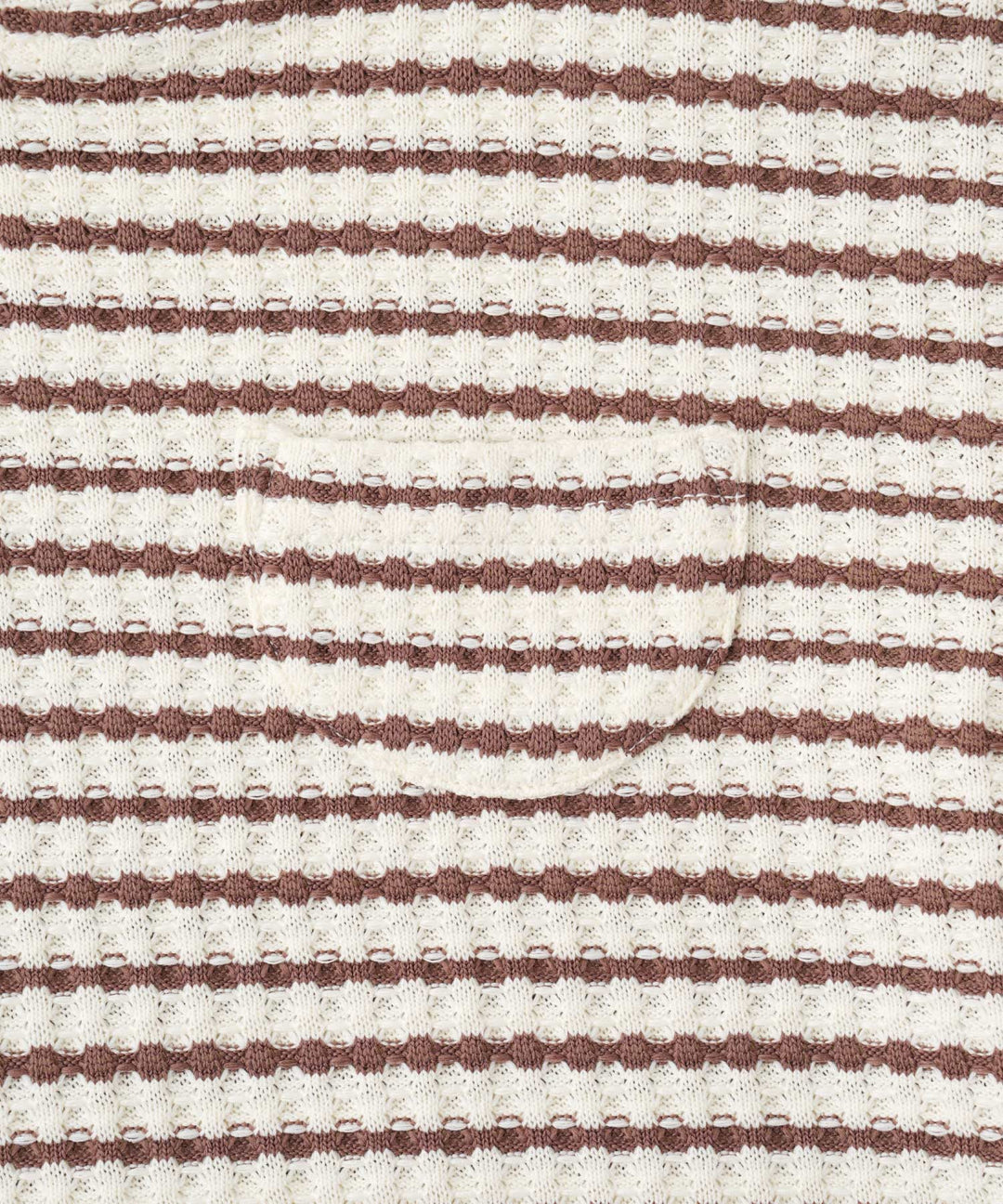 Crew-Neck Short-Sleeve Waffle T-Shirt