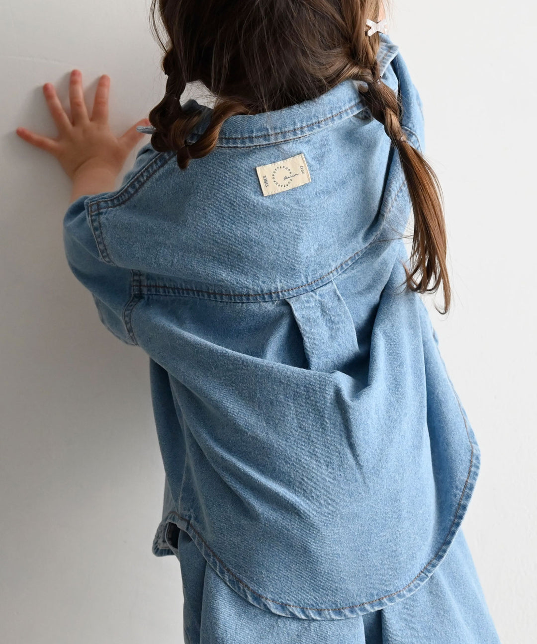 Short-Sleeve Denim Shirt