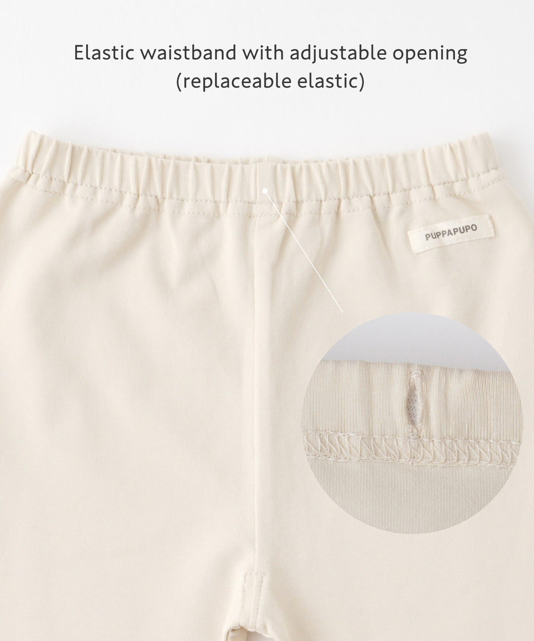 Frill-Trimmed 3/4-Length Leggings
