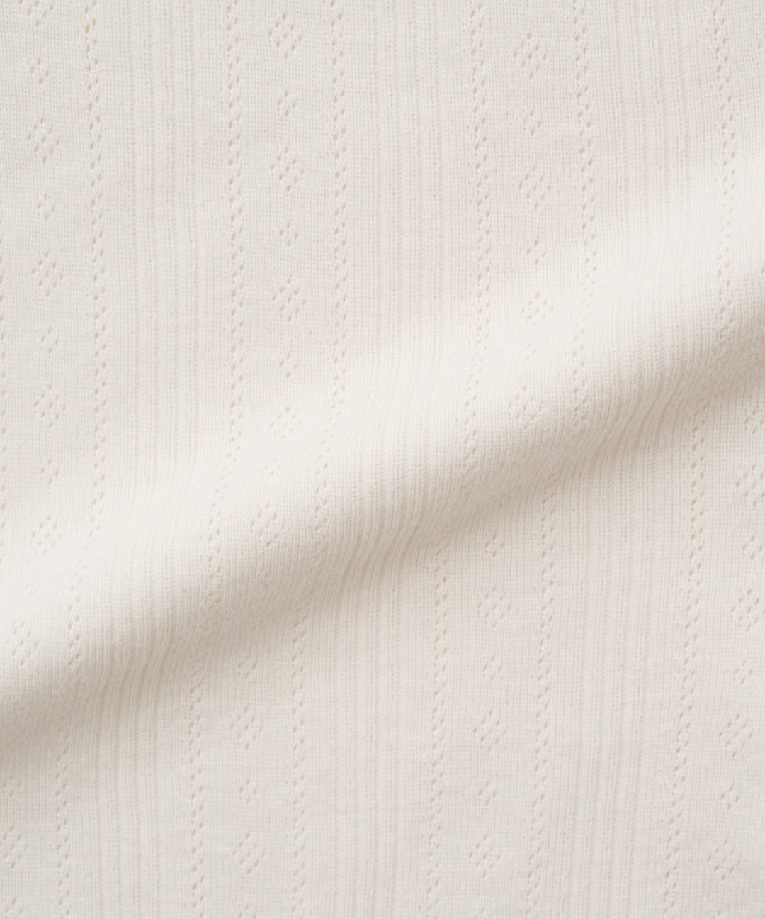 Pointelle Ribbed Lettuce-Hem Leggings