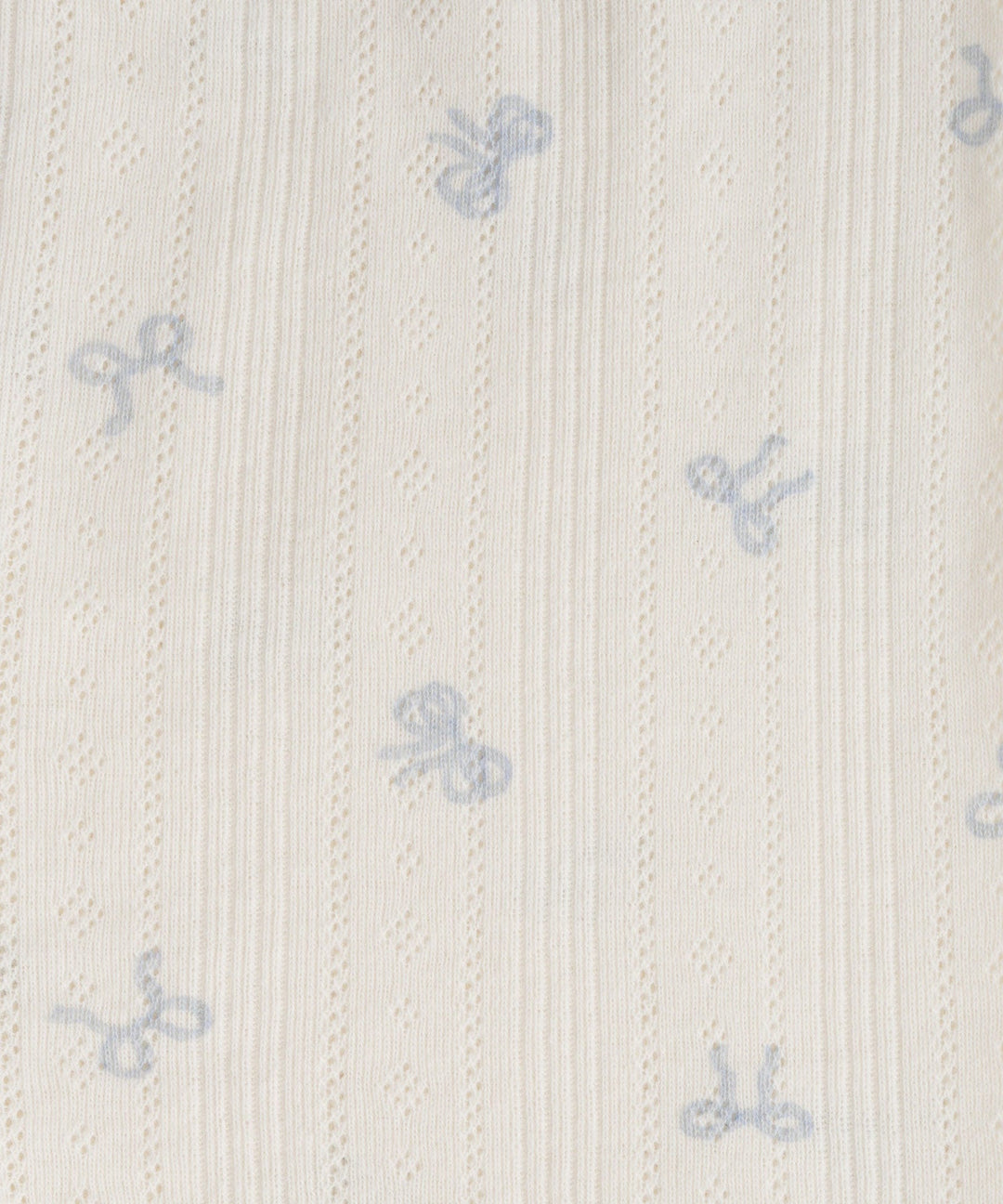 Pointelle Ribbed Lettuce-Hem Leggings